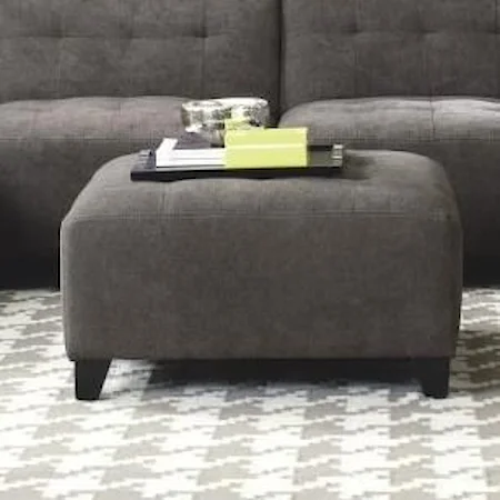 Contemporary Ottoman with Tufting